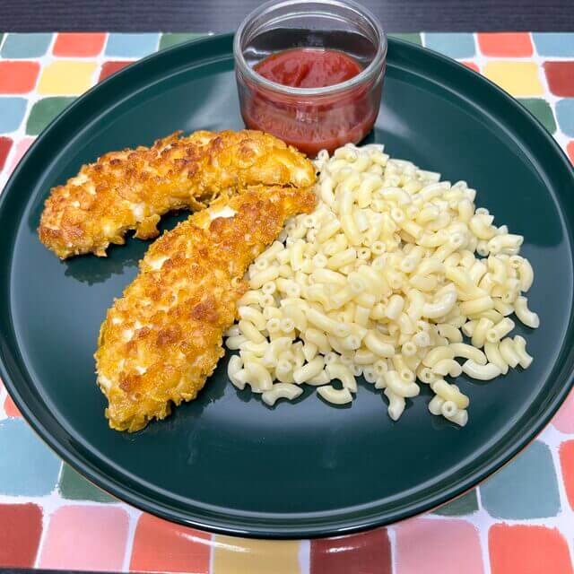 nuggets-poulet-coquillettes