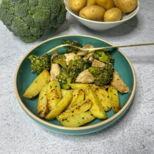 poulet-marine-brocolis-pommes-de-terre