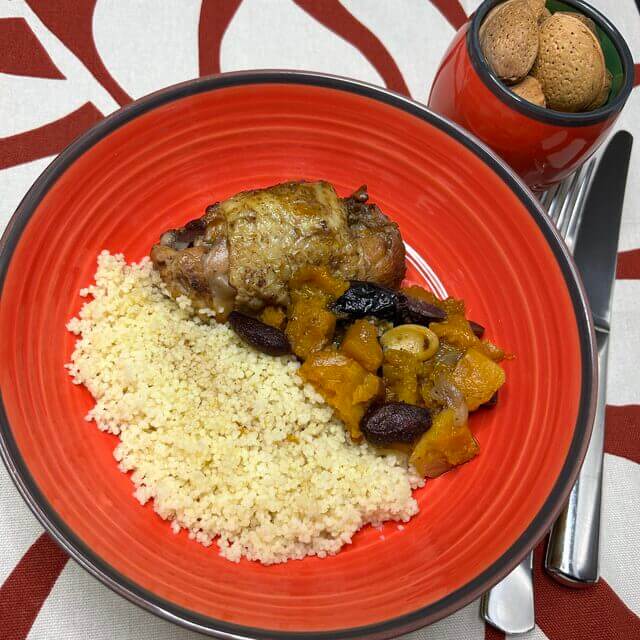 tajine poulet butternut
