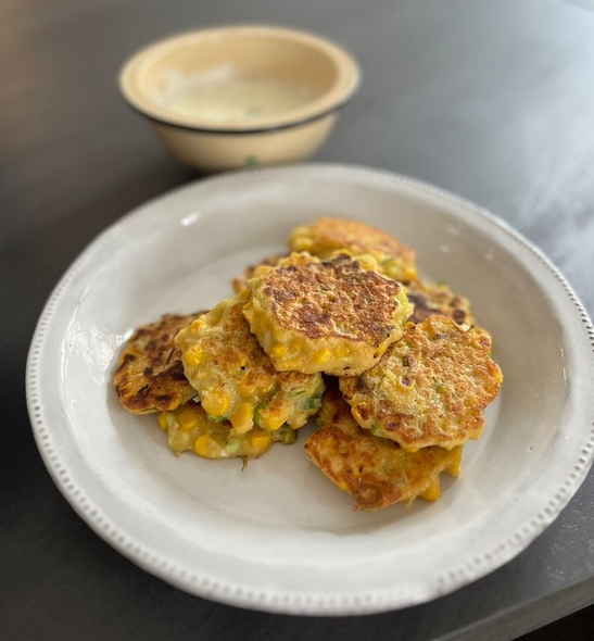 galette de mais polenta