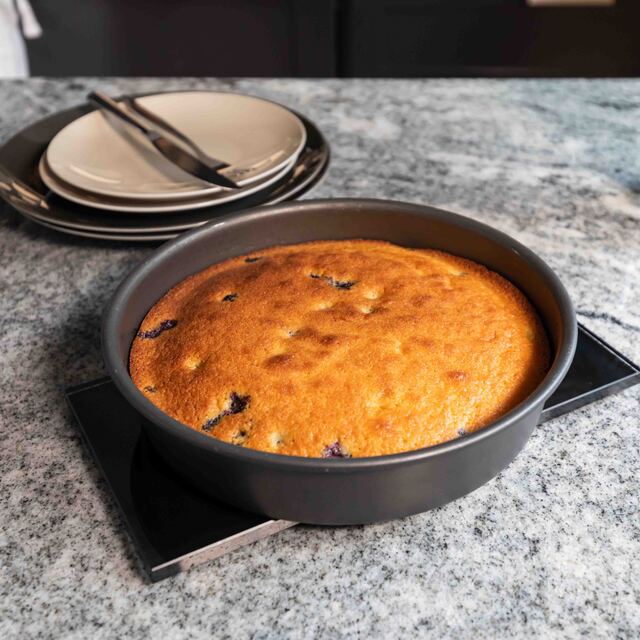 Cake aux myrtilles